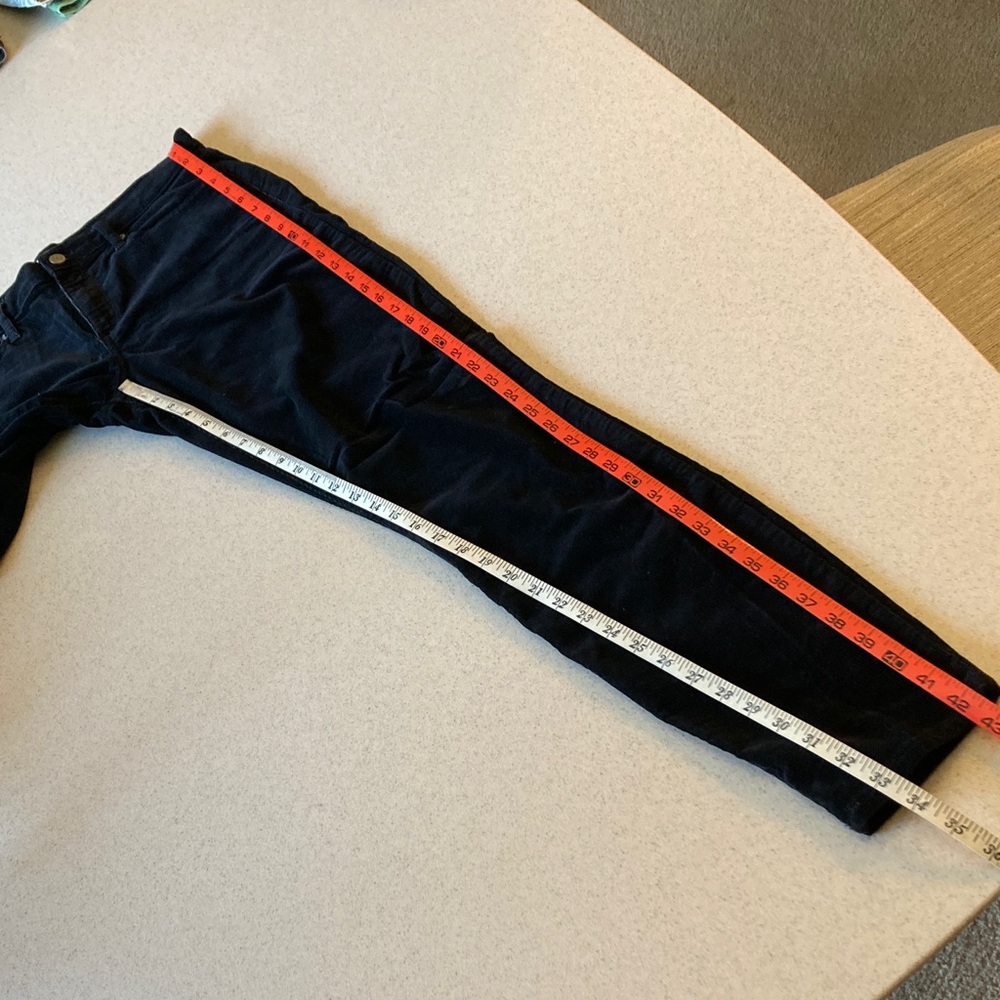 GAP Black Skinny Corduroy Jeans Women Size 31 Tall - Picture 8 of 16